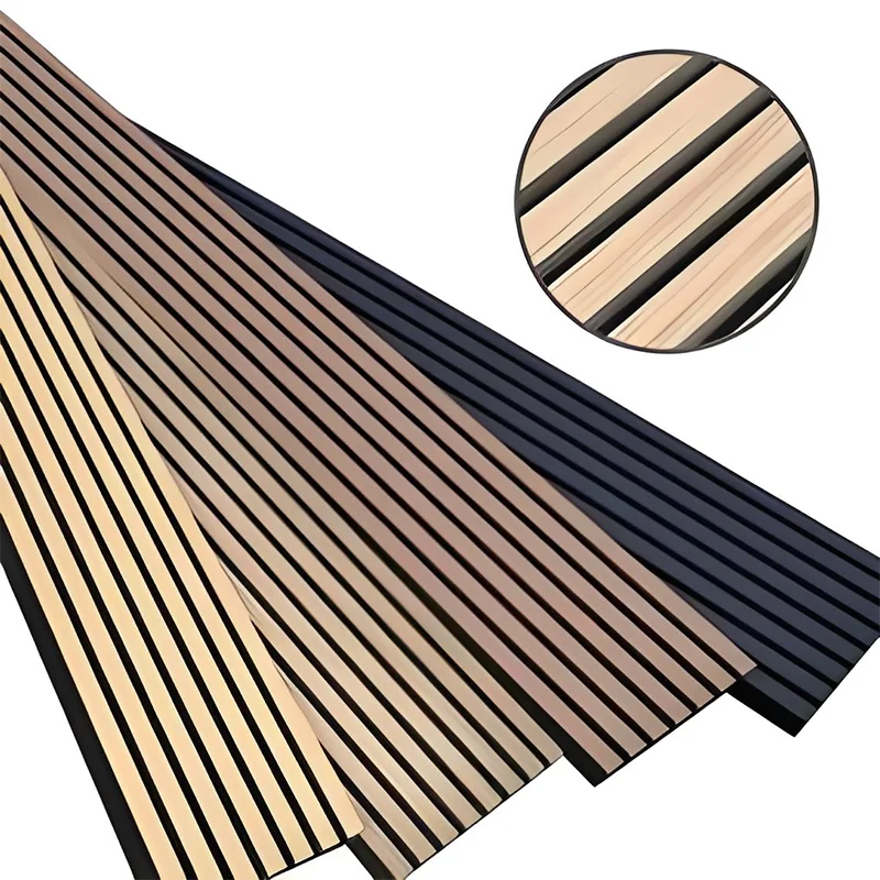 Pannello acustico in legno a stelo